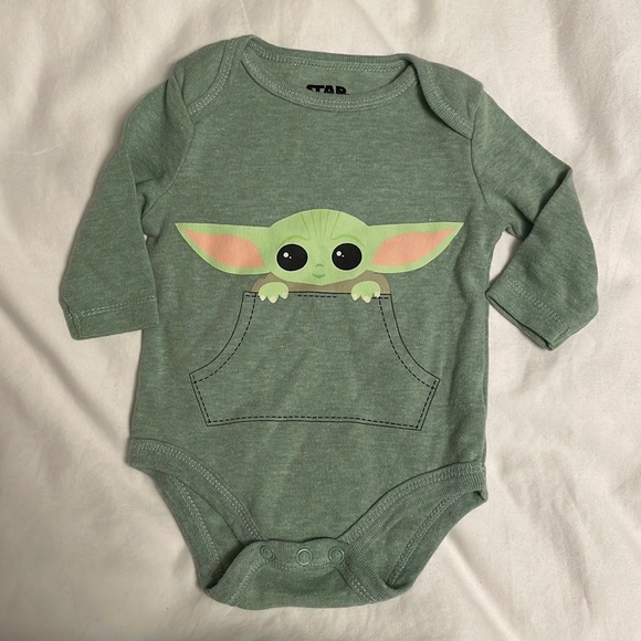 One Pieces Nwot Newborn Baby Yoda Onesie Poshmark